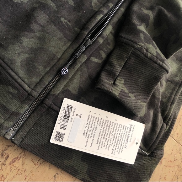 NWT lululemon Scuba Hoodie IV, Camo green, 6 - Picture 6 of 12